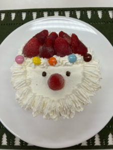 サンタのケーキ