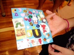 えんにち：オリジナルしおりづくり　　
