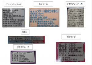 あじさいゼリー原材料