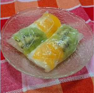 フルーツ生春巻き