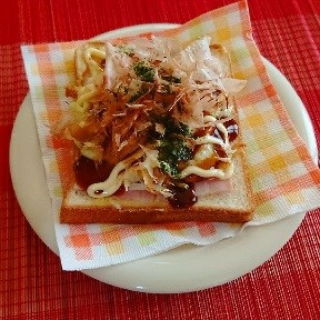 お好み焼きトースト
