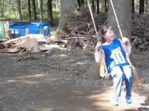 秋の遠足子どもたちの森