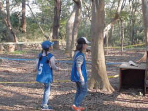 秋の遠足子どもたちの森
