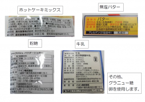 オープンキッチン8月成分表