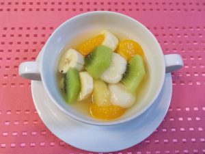 なかよしクッキング幼児9月白玉フルーツポンチ