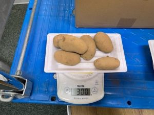 ジャガイモ300gチャレンジ