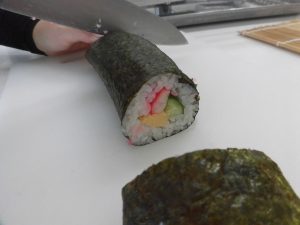 オープンキッチン　恵方巻　画像