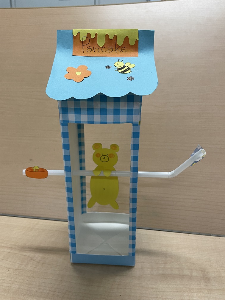 くるくる回してうごくおもちゃ
