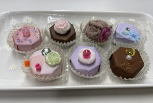 工作のチョコケーキ