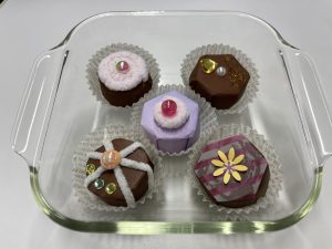 工作のチョコケーキ