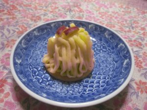 さつまいものモンブラン