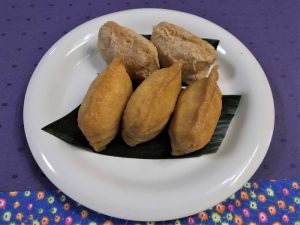 なかよしクッキング幼児クラス1月　いなりずし