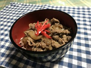 こども食堂1月「牛丼」