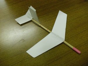 わりばし紙飛行機画像