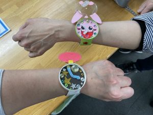 紙コップ腕時計