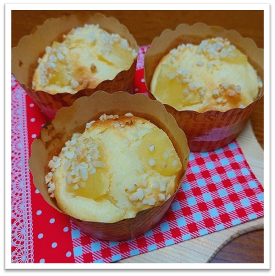 パイナップルカップケーキ