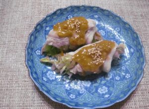 肉巻き春キャベツ