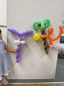 大森さんのバルーンアート