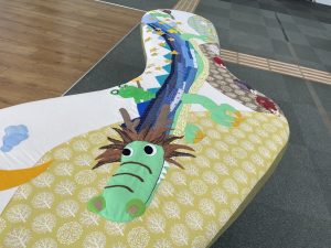 辰年のパッチワーク