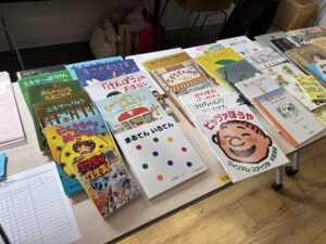 絵本の交換コーナー