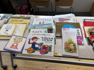 絵本の交換コーナー