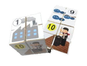 絵合わせキューブ